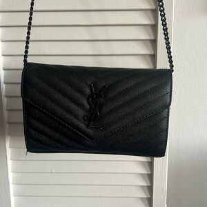 YVES SAINT LAURENT Black Crossbody Bag